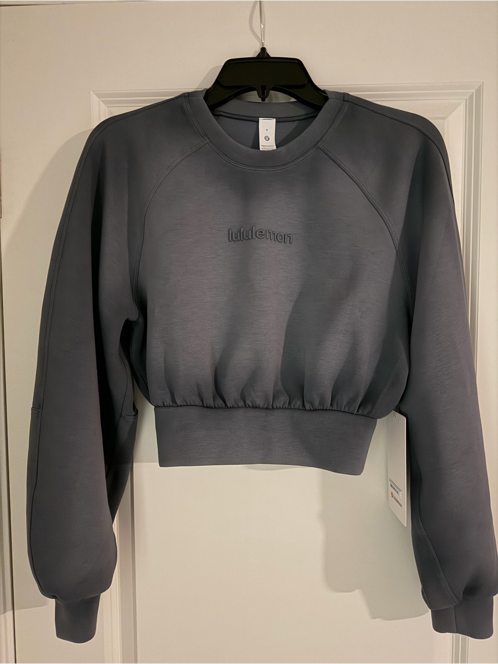 Lululemon Smooth Spacer Cropped Pullover Wash